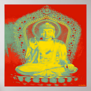 Buddha Print Poster