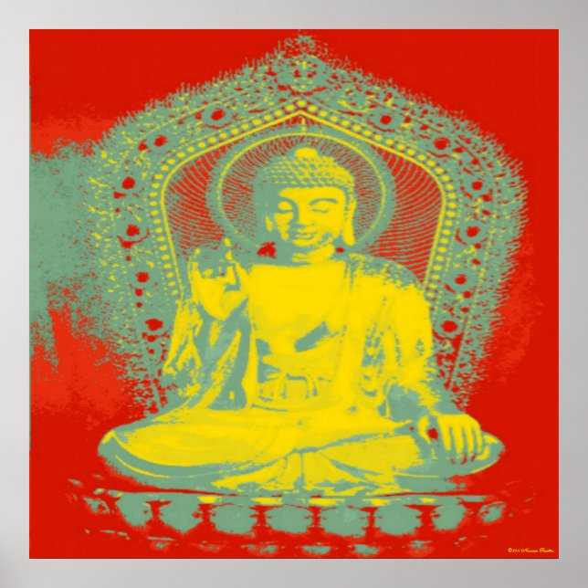 Buddha Print Poster (Vorne)