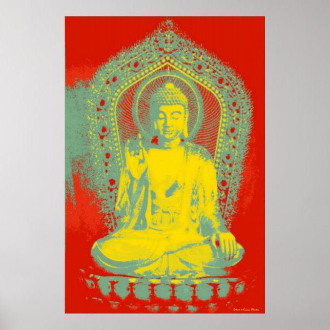 Buddha Print Poster (Vorne)
