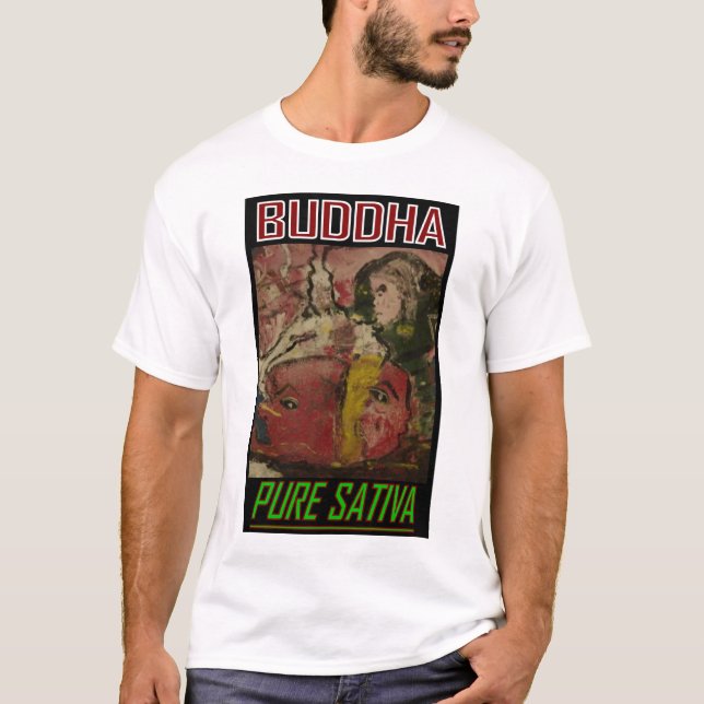 BUDDHA PURE SATIVA T-Shirt (Vorderseite)