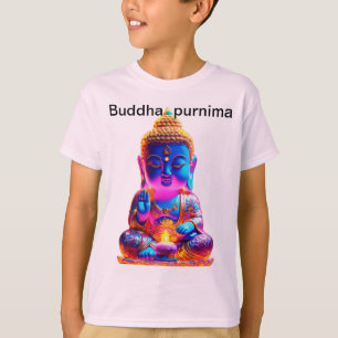 Buddha purnima besondere innere Ruhe. T-Shirt
