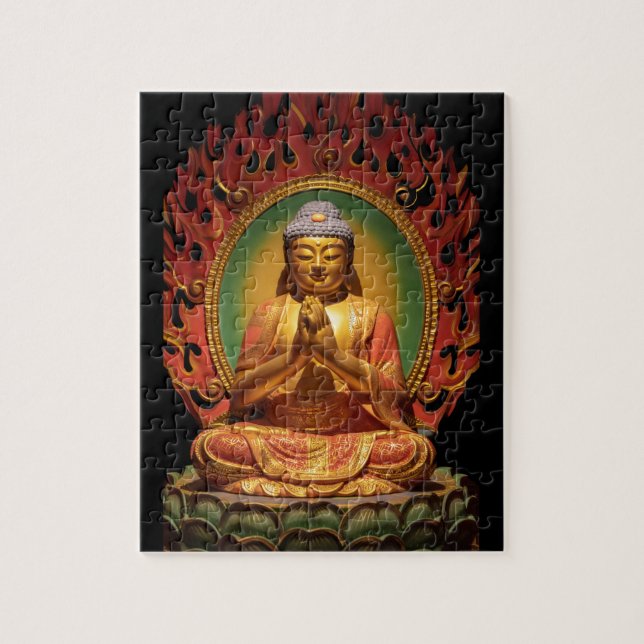 Buddha-Puzzle Puzzle (Vertikal)