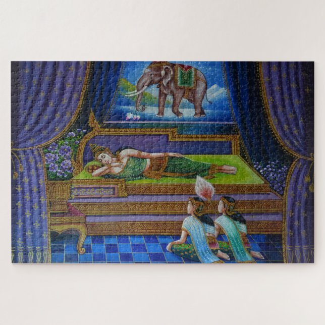 Buddha-Puzzle Puzzle (Horizontal)