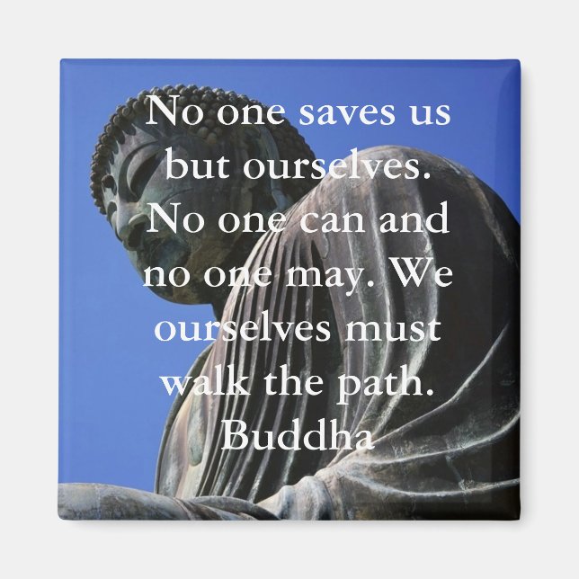 Buddha Quote Magnet 3 (Vorne)