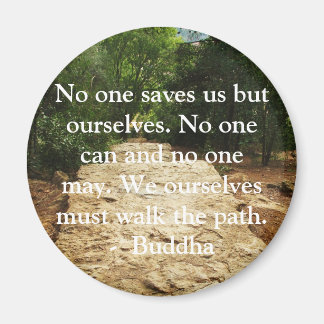 Buddha QUOTE über die persönliche Rettung und die Magnet