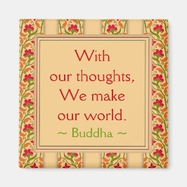 Buddha Quotes ~ Motivierend Magnet