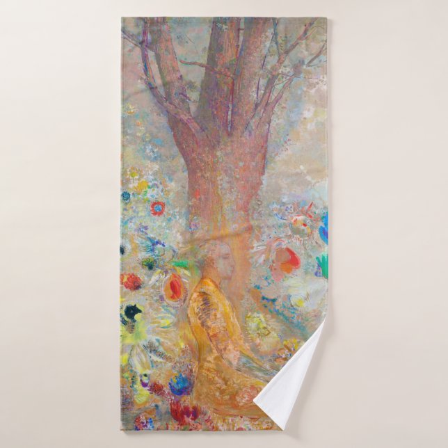 Buddha, Redon Badehandtuch (Badehandtuch)