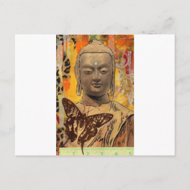 Buddha-Regeln Postkarte (Vorderseite)