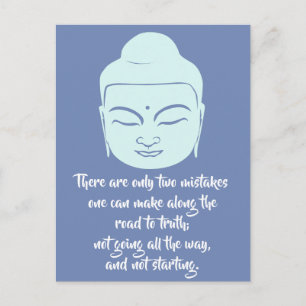 Buddha Road to Truth Postcard Postkarte