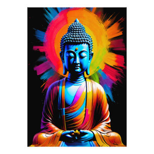 Buddha - Ruhestätten Fotodruck