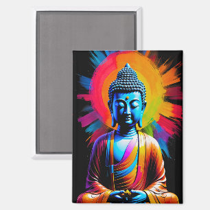 Buddha - Ruhestätten Magnet