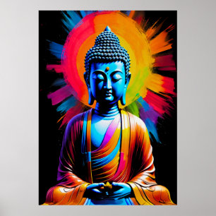 Buddha - Ruhestätten Poster