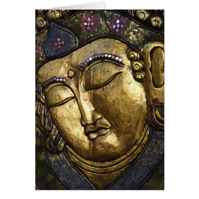 Buddha Schlafen Meditieren Gebet Augen geschlossen (Vorne)