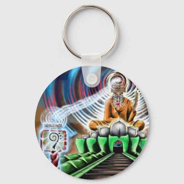 Buddha Schlüsselanhänger (Vorderseite)