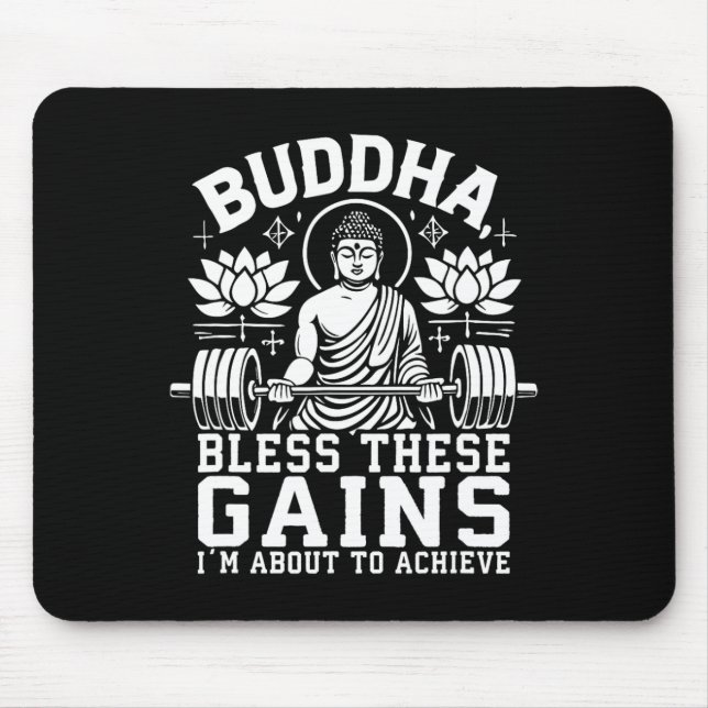 Buddha segne diese Fortschritte, die ich gleich im Mousepad (Vorne)