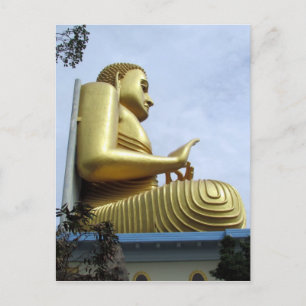 Buddha-Seite Postkarte