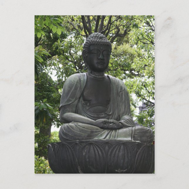 Buddha sensō-ji postkarte (Vorderseite)