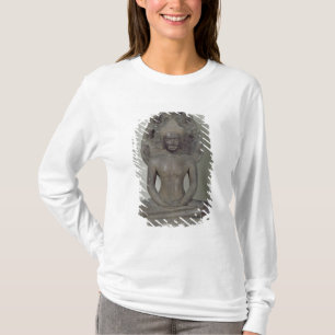 Buddha setzte in der Meditation auf dem Naga, T-Shirt