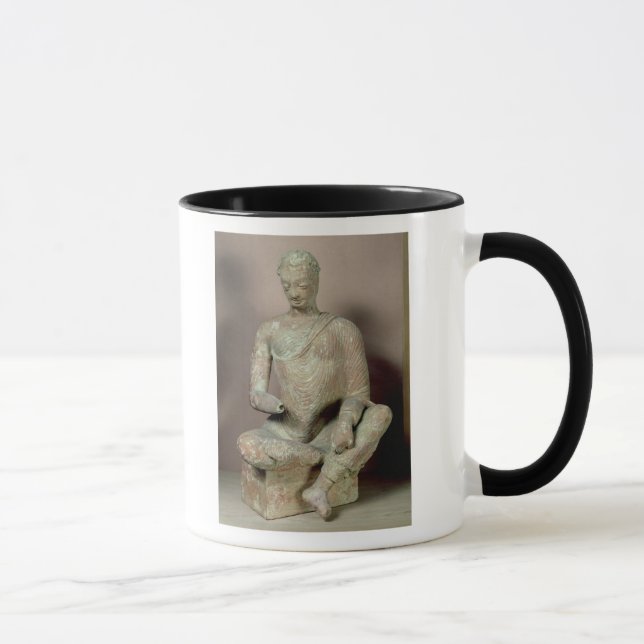 Buddha setzte in der Meditation, von Fondukistan Tasse (Rechts)