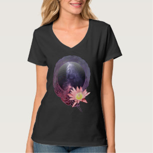 Buddha Siddhartha Gautama Lotusblume Modekleid T-Shirt