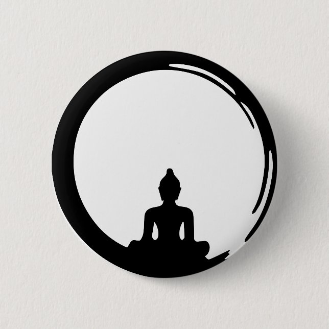 Buddha silent button (Vorderseite)