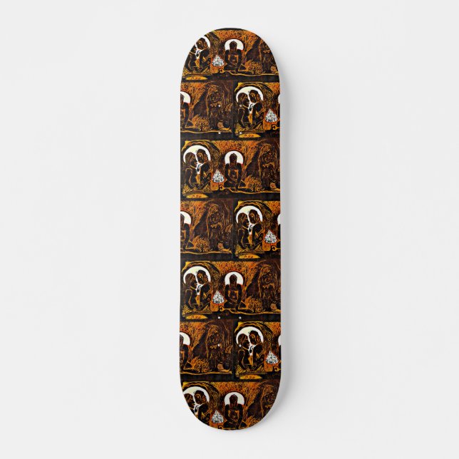 Buddha Skateboard (Vorne)