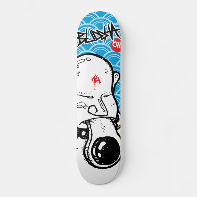 Buddha Skateboard (Vorderseite)