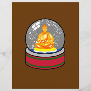 Buddha Snow Globe Flyer