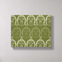 Buddha Spiritual Modern Zen Wrapped Canvas