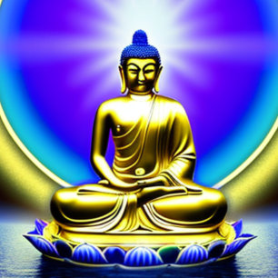 Buddha Spiritueller Statue T - Shirt