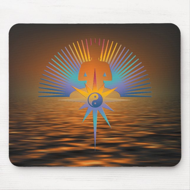 Buddha Star 3D Mousepad (Vorne)