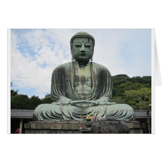 Buddha Statue Buddhismus (Vorderseite (Horizontal))