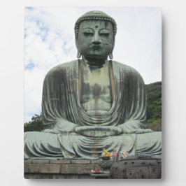 Buddha Statue Buddhismus Fotoplatte