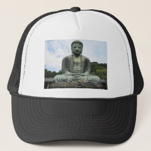 Buddha Statue Buddhismus Truckerkappe