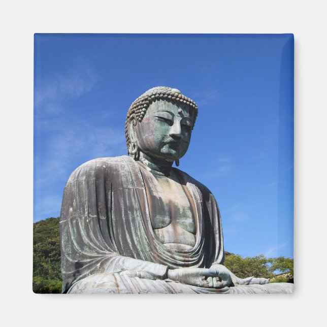 Buddha-Statue in Kamakura, Japan Magnet (Vorne)
