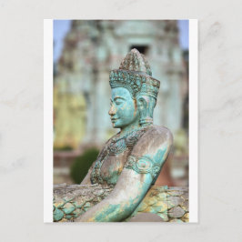 Buddha-Statue Kambodscha Postkarte