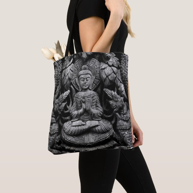 Buddha Statue Tote Tag (Von Nahem)