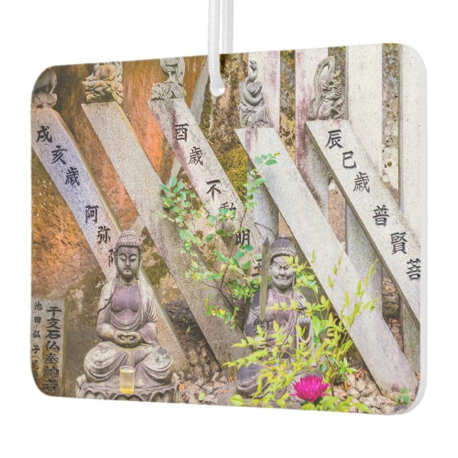 Buddha-Statuen am Senko-ji-Tempel Autolufterfrischer (Links)