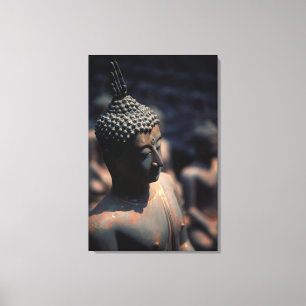Buddha-Statuen aus der Fabrik Leinwanddruck
