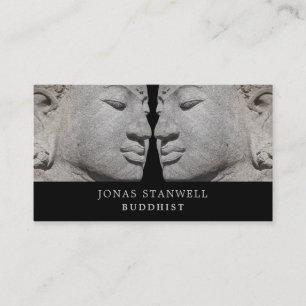 Buddha-Statuen, Buddhismus, Buddhismus Visitenkarte