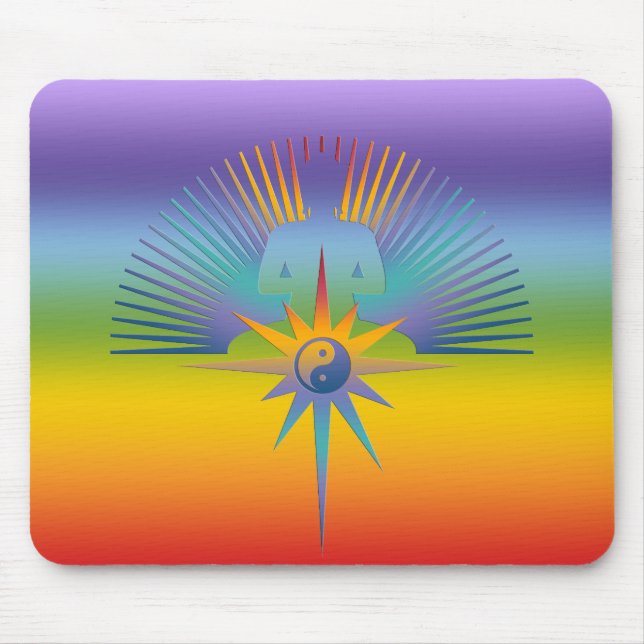 Buddha Stern 3D Mousepad (Vorne)