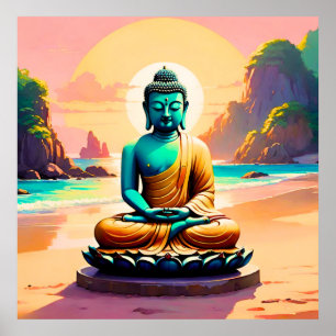 Buddha - Stille Gestade der Erleuchtung Poster