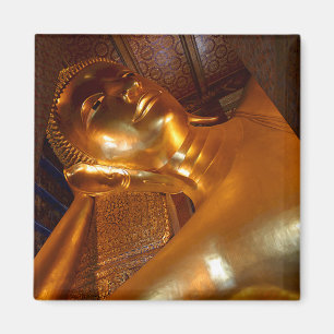 Buddha stützendes ~ buddhistischer Tempel-Foto Magnet
