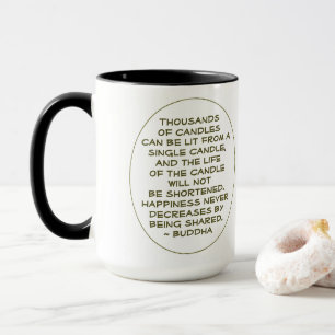 Buddha Template Zitat Stillleben Fotografie Tasse