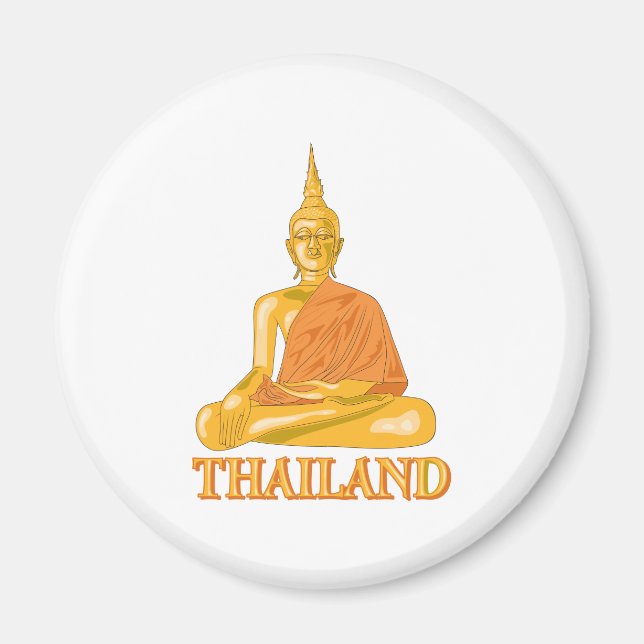 Buddha Thailand Magnet (Vorne)