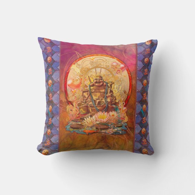 BUDDHA THE ENLIGHTONE KISSEN (Vorderseite)
