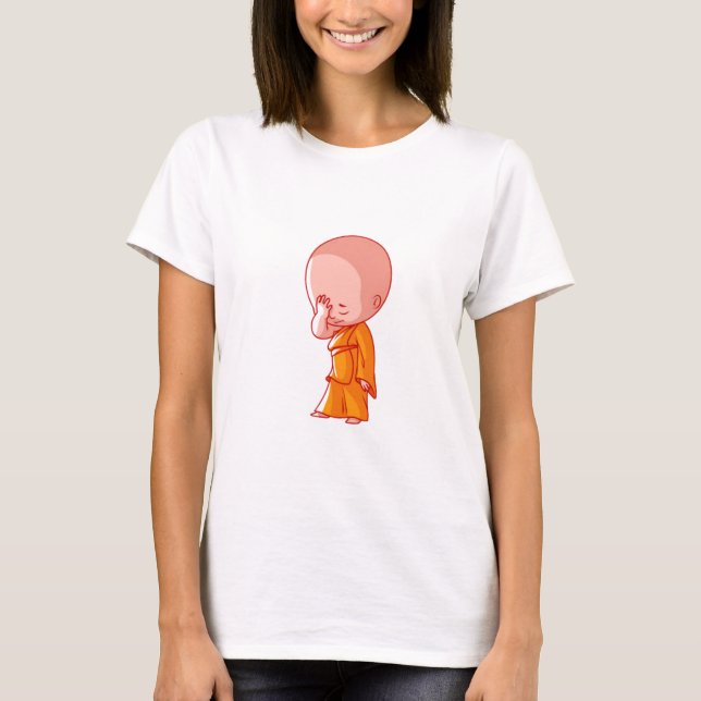 Buddha Thinking T-Shirt (Vorderseite)