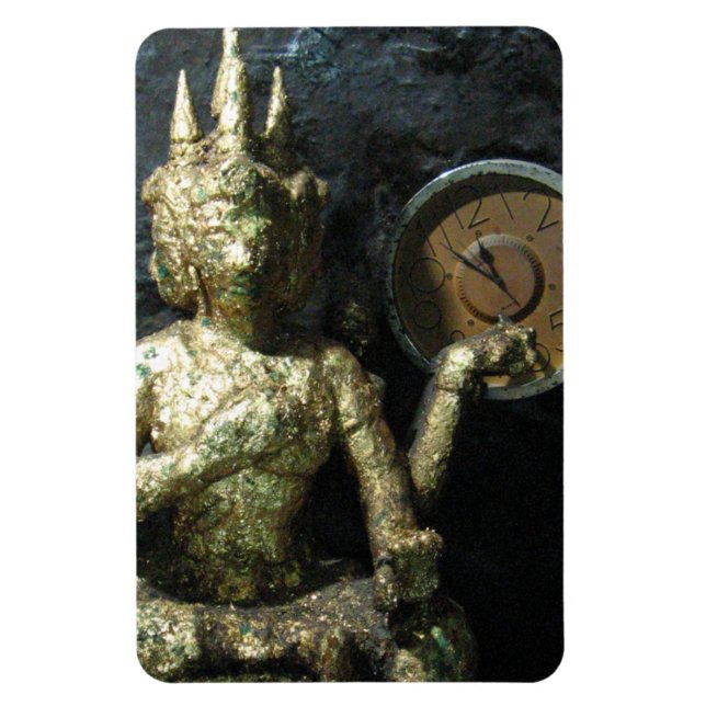 Buddha Time ... Thailand Magnet (Vertikal)