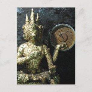 Buddha Time ... Thailand Postkarte