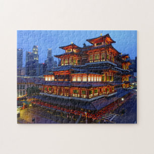 Buddha Tooth Relic Temple Singapur. Puzzle